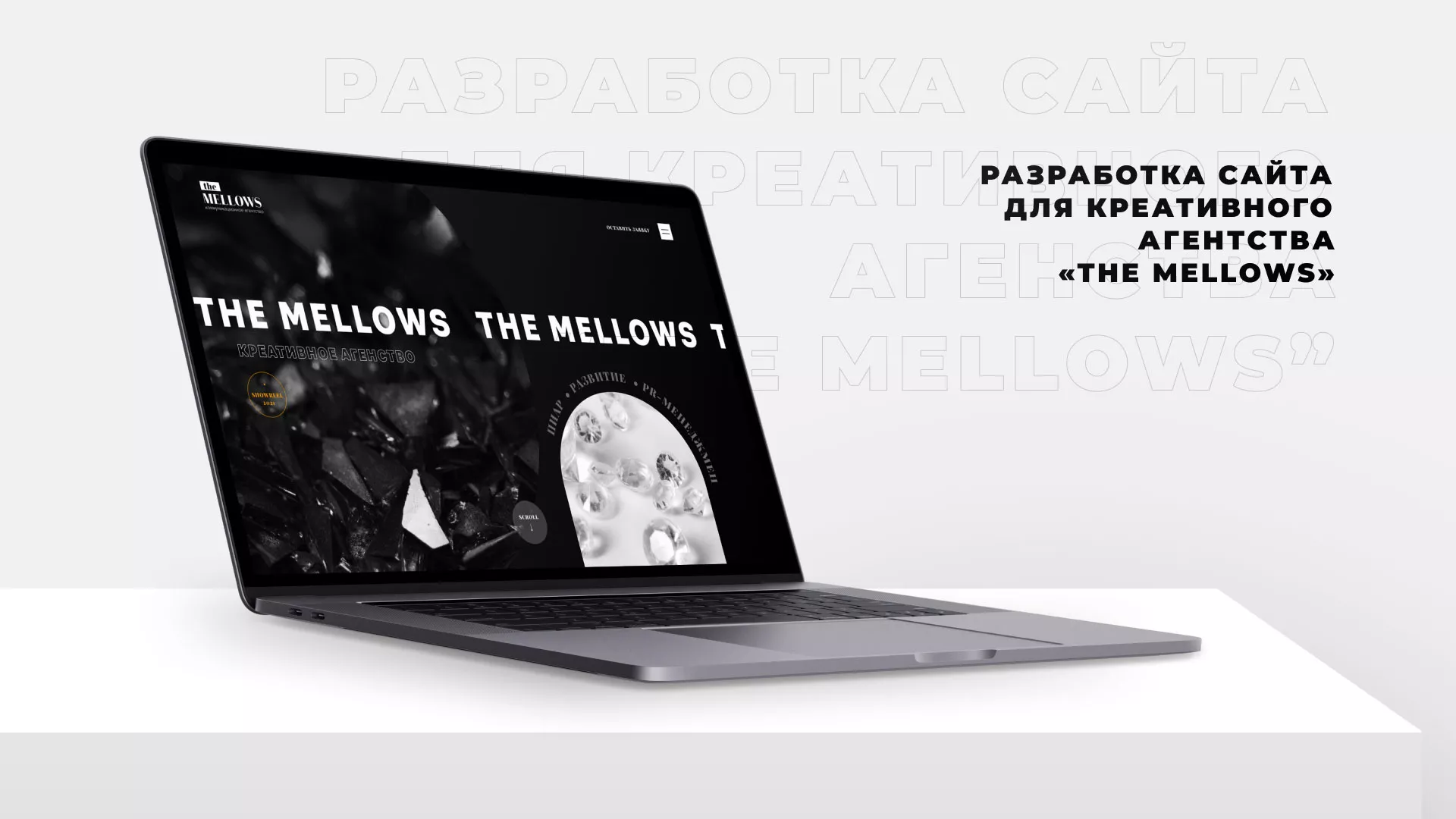 Разработка сайта креативного агентства «The Mellows» в Шелехове