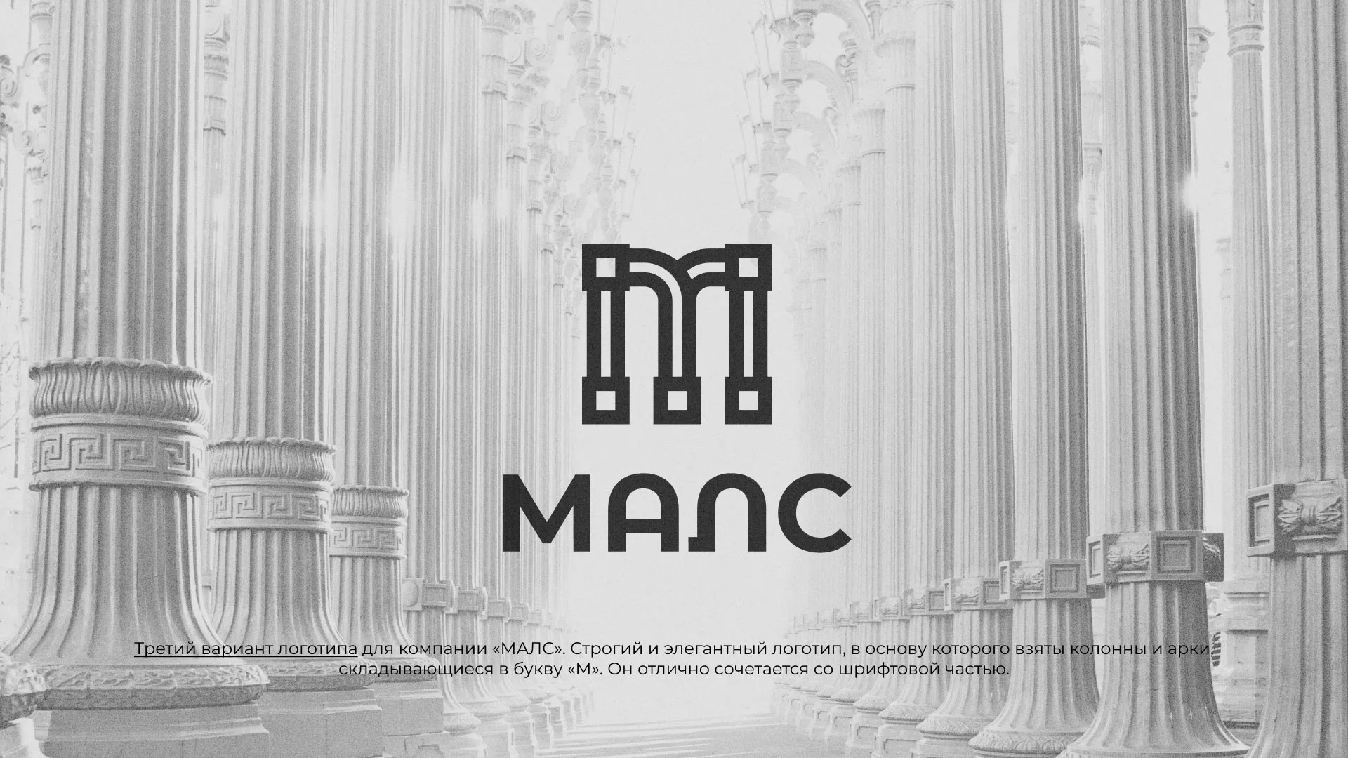 Разработка логотипа компании «МАЛС» в Шелехове