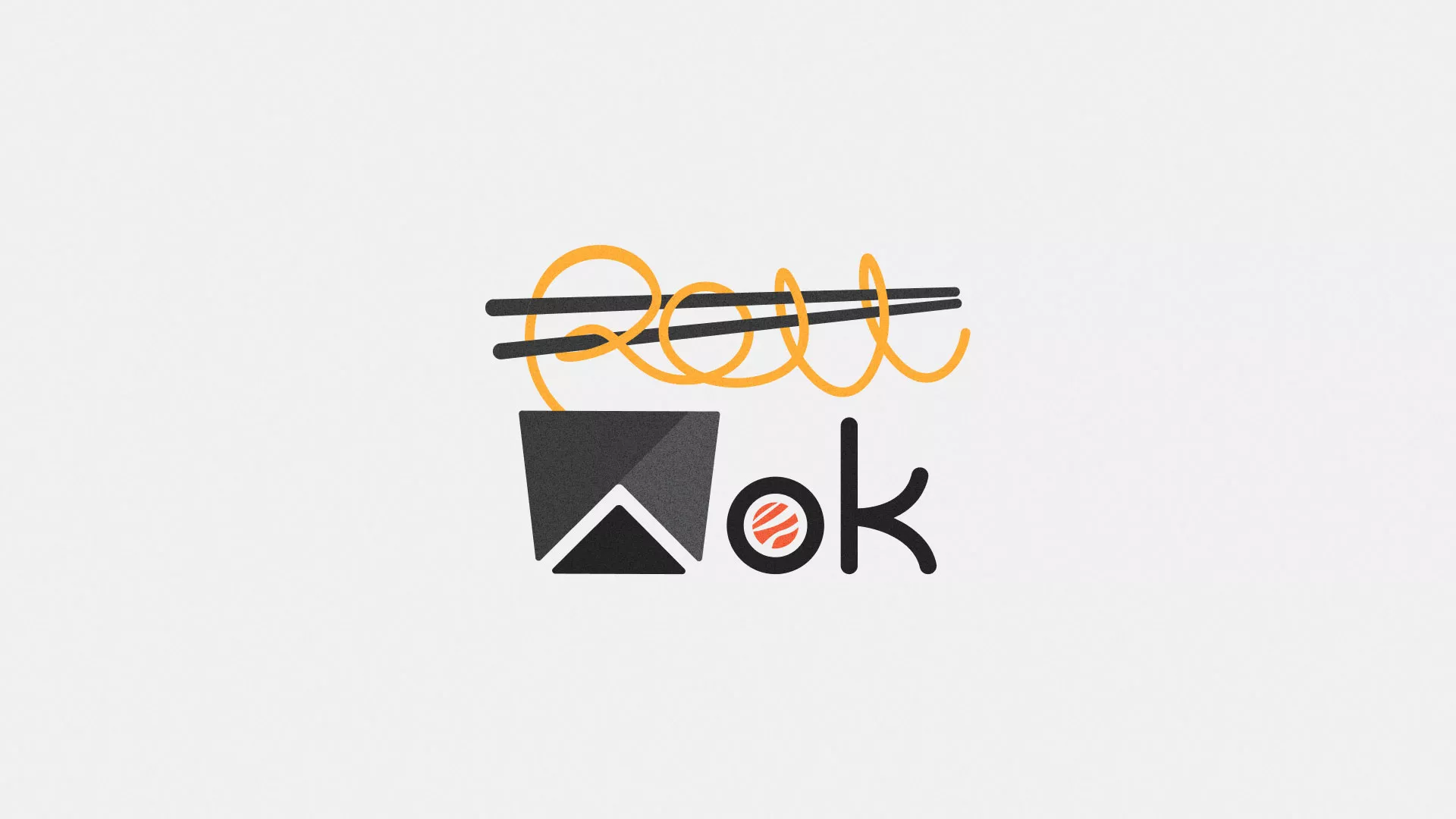 Разработка логотипа в Шелехове для суши-бара «Roll Wok Club» Разработка логотипа в Шелехове для суши-бара «Roll Wok Club»