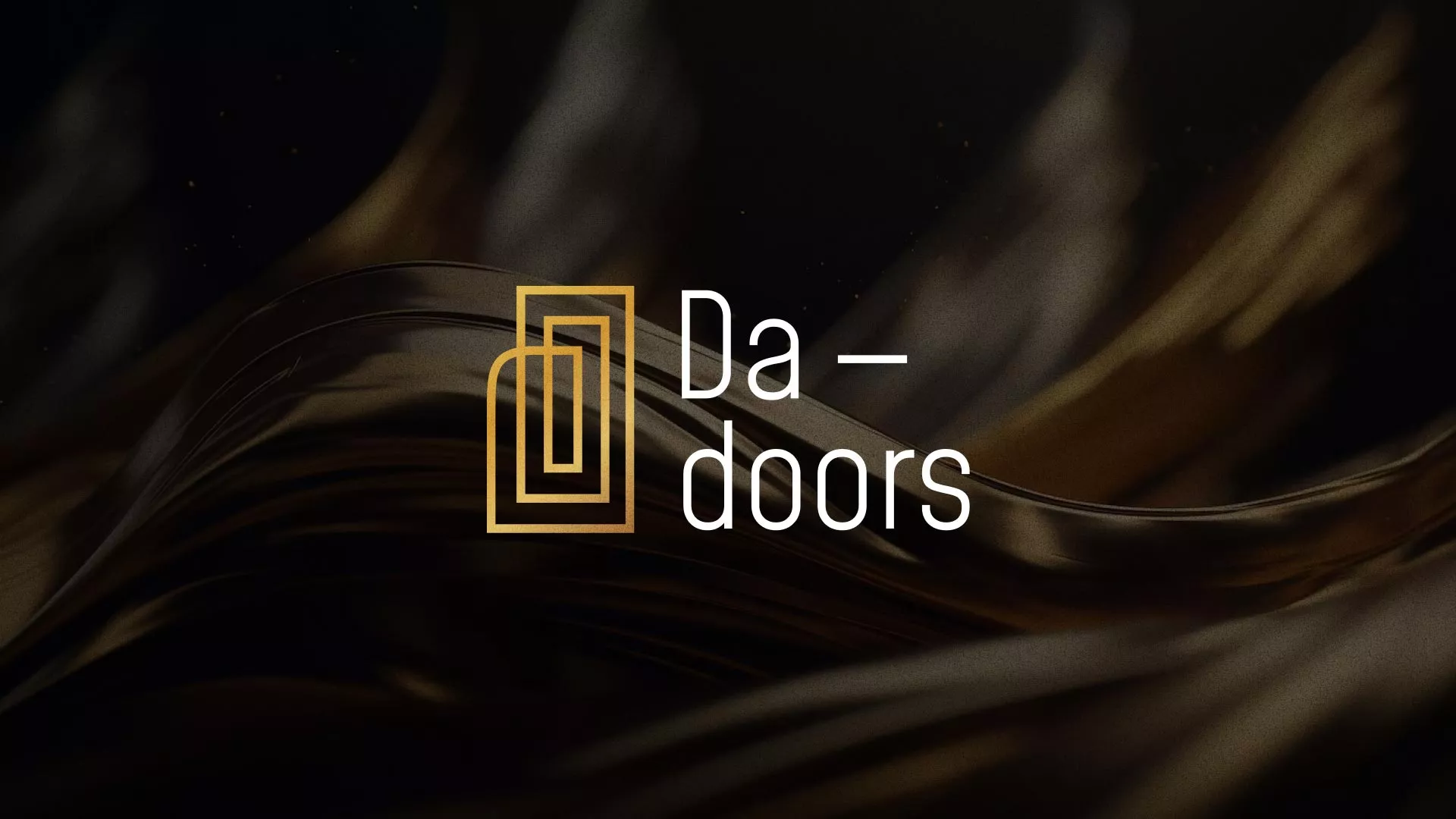 Разработка логотипа для компании «DA-DOORS» в Шелехове